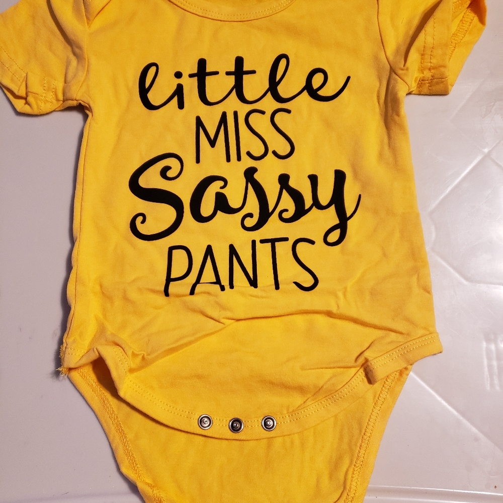 Miss Sassy pants outfit 6m